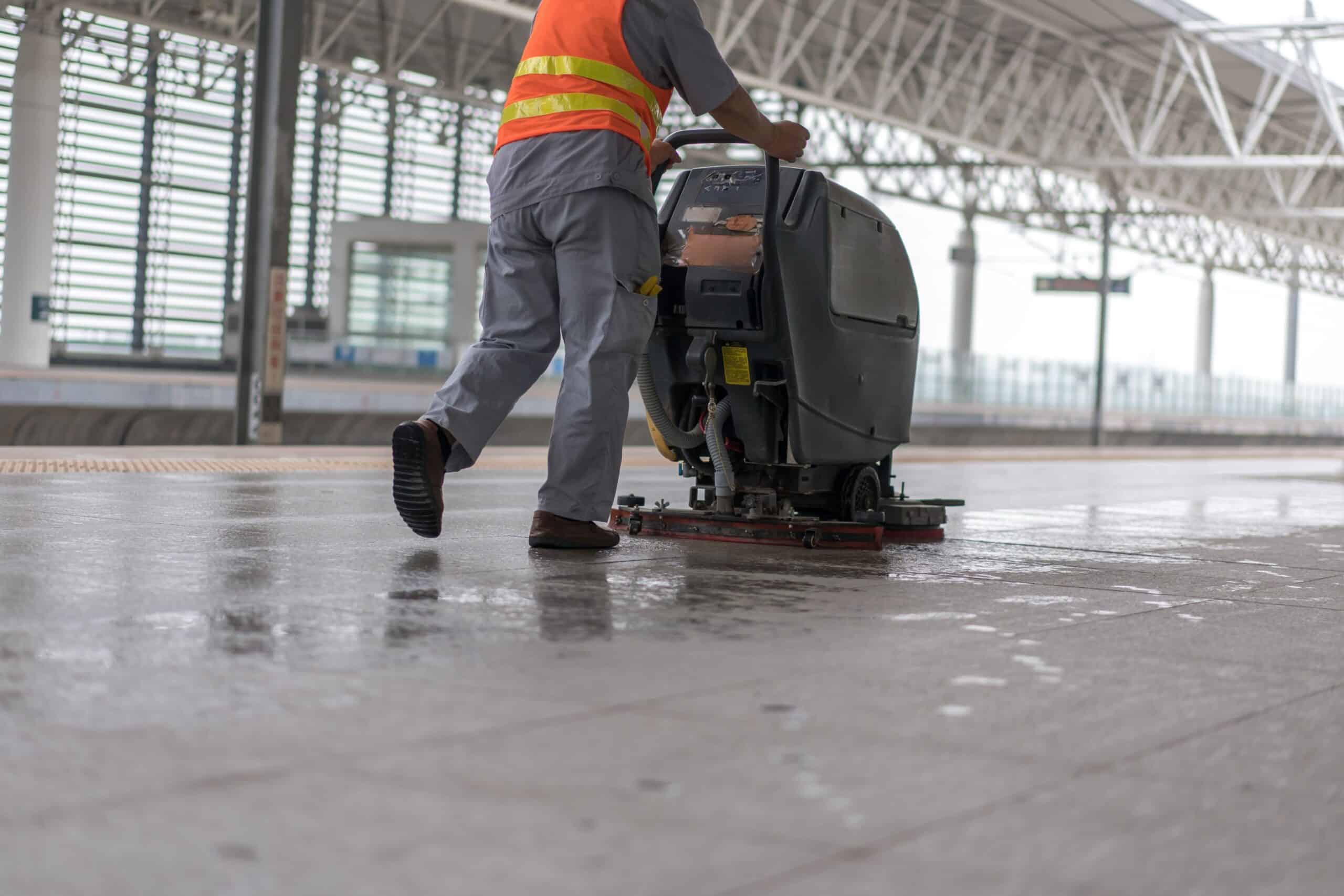 hard floor maintenance.